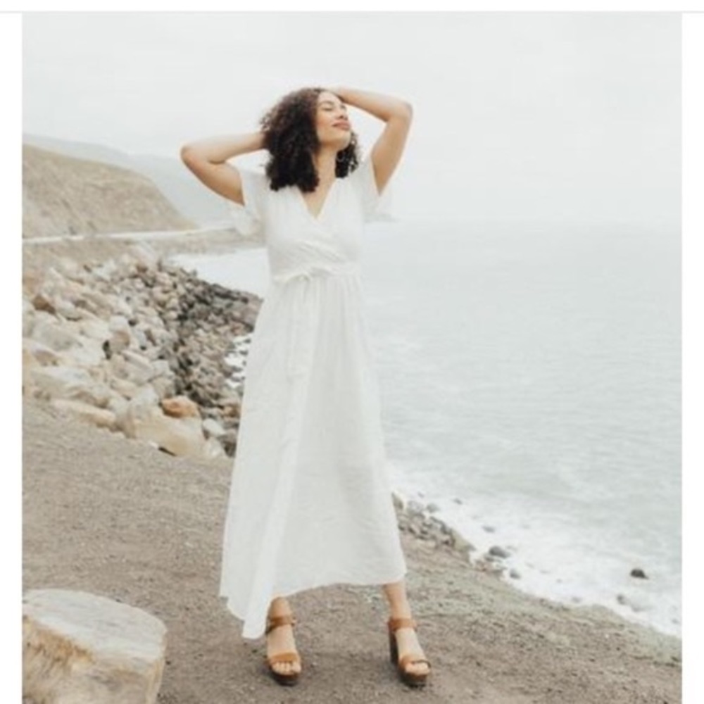 CJLA “Camden” Maxi Dress, Ivory